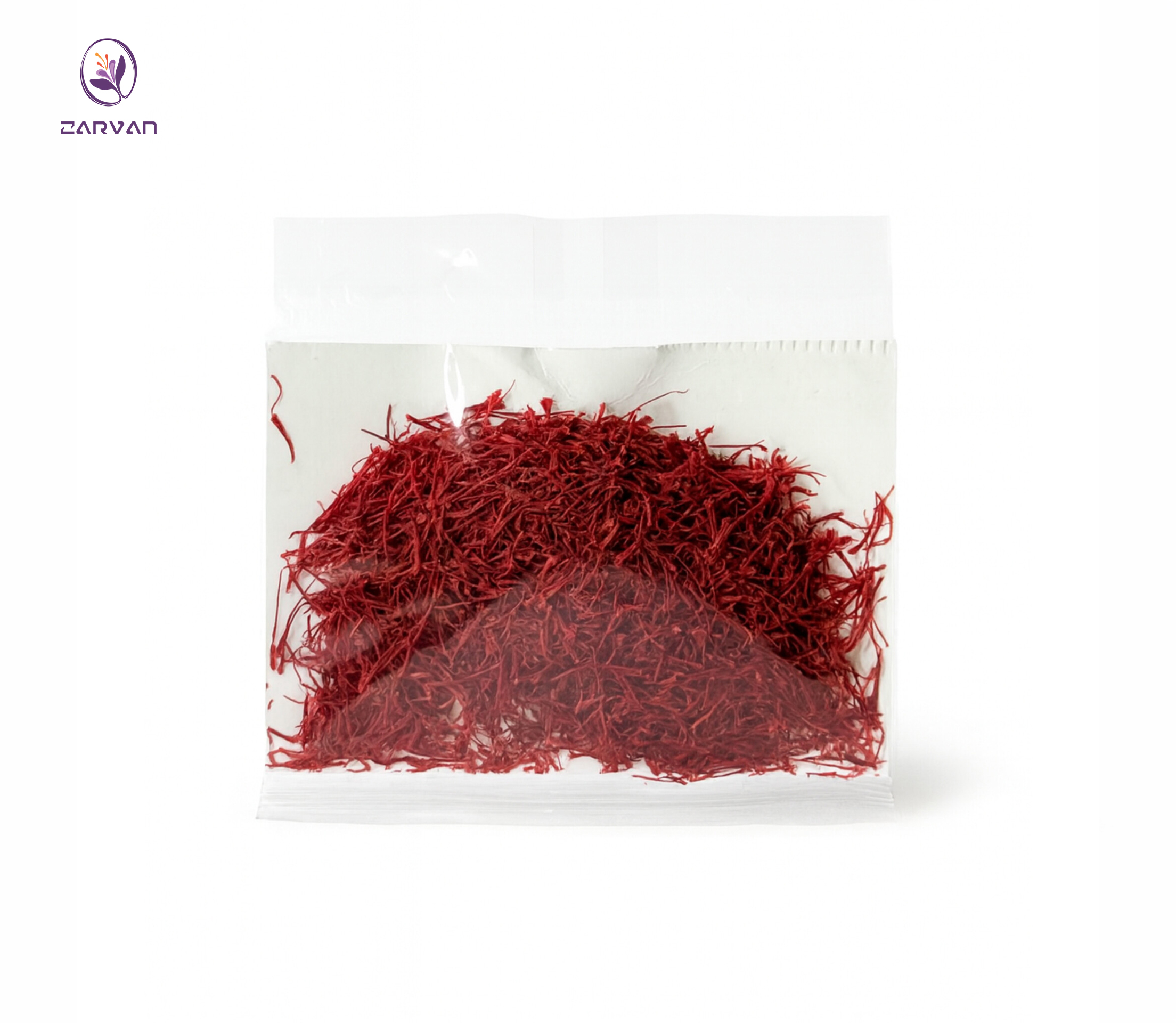 زعفران سرگل زروان 1 گرمی (کاور شفاف)، لوکس و ناب با قدرت رنگ‌دهی و عطر قوی